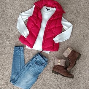 NWOT 🆕 Tommy Hillfiger Sweater White Silver S/P